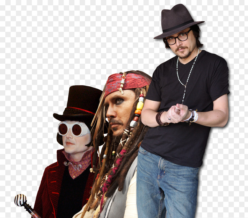 Johnny Depp Willy Wonka Jack Sparrow The Mad Hatter Charlie And Chocolate Factory PNG