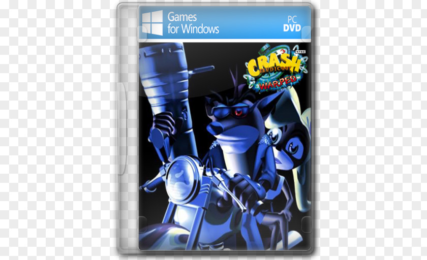 Warped Crash Bandicoot: PlayStation Video Game PNG
