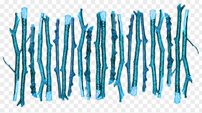 Blue Fence Wattle Clip Art PNG