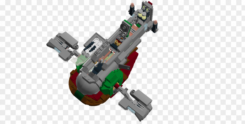Lego Space Boba Fett Slave I Toy Star Wars PNG