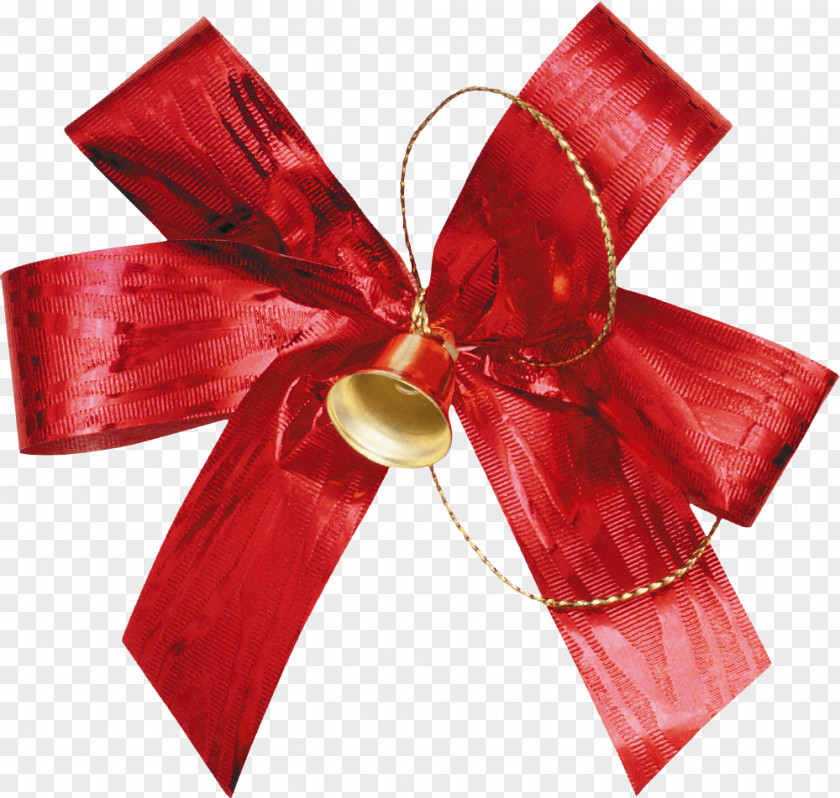 Red Bell Gift Clip Art PNG