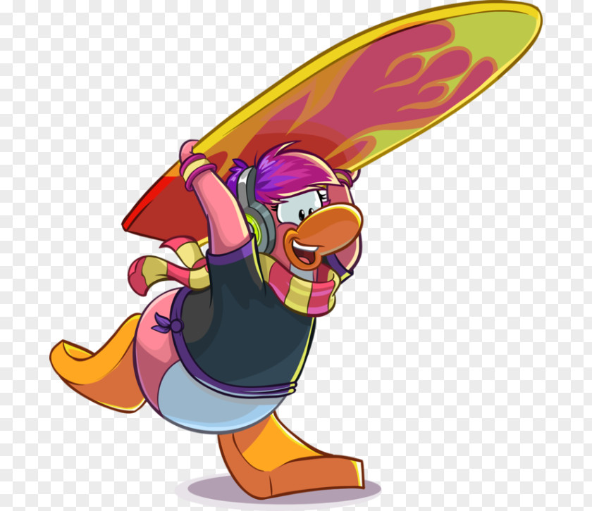 Summer Jam Club Penguin Cheechee Brady McKenzie PNG