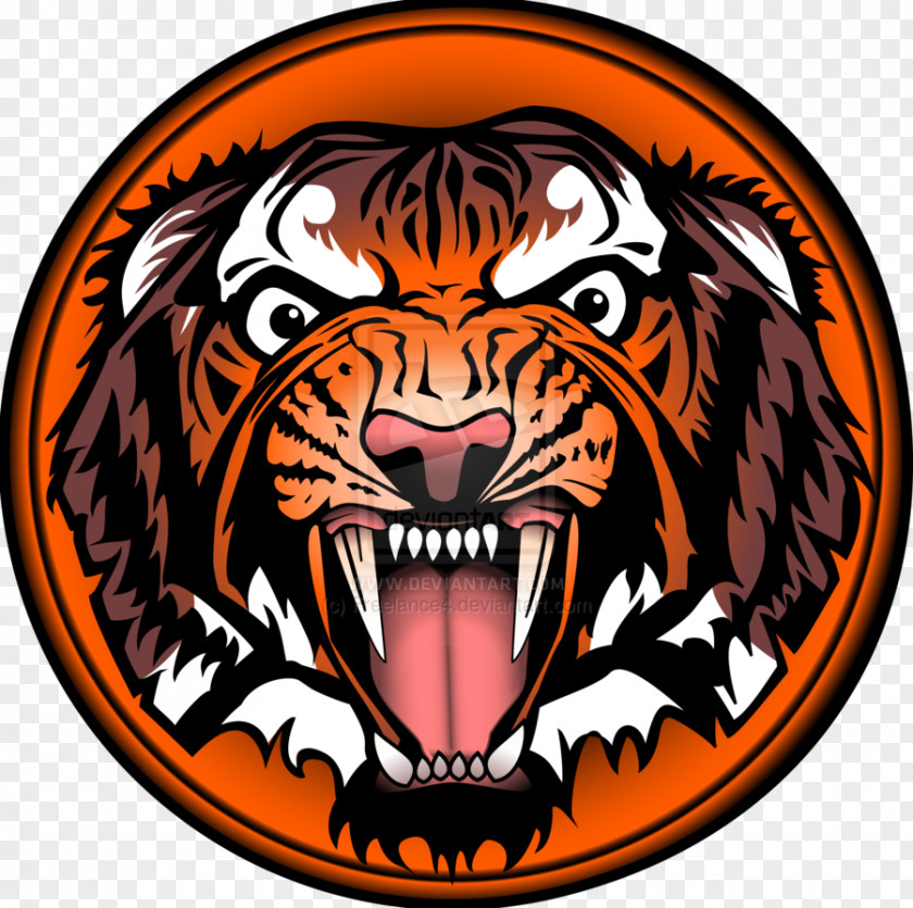 Tiger Logo Clip Art PNG