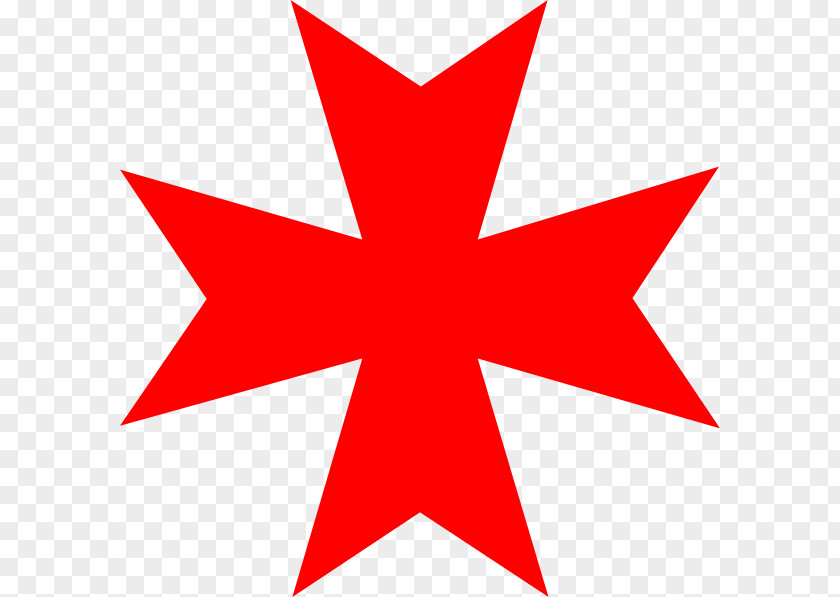 Cross Maltese Symbol Clip Art PNG
