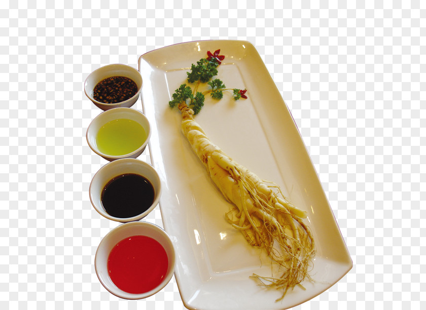 Ginseng Health Dishes Material Tea Asian Platycodon PNG