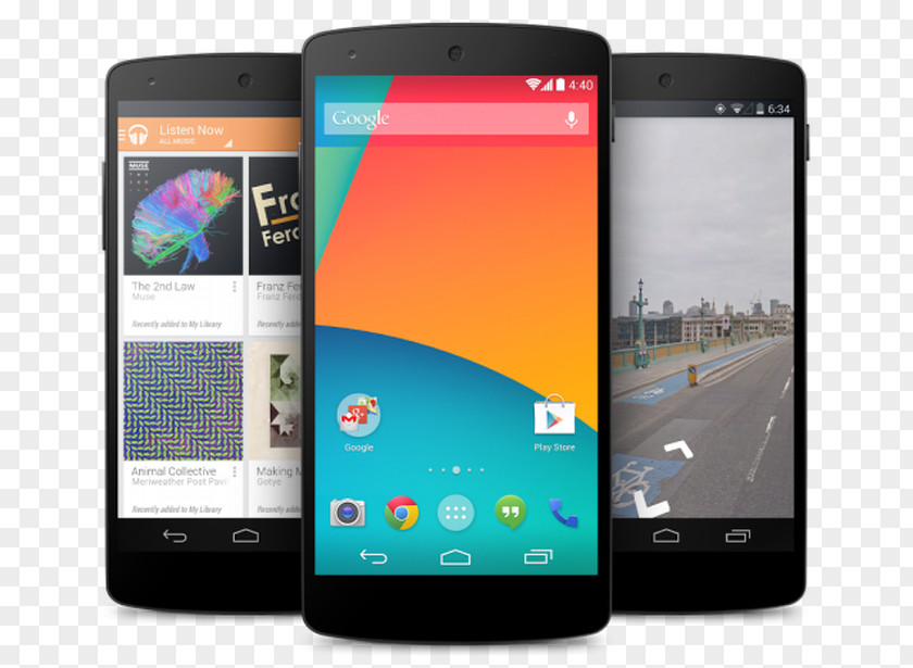 Google Nexus 5 7 Android KitKat PNG