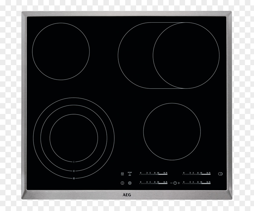 Kochfeld AEG Glass-ceramic Induction Cooking Ceran PNG