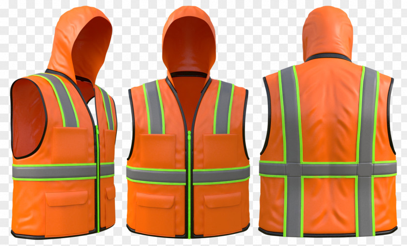 Oscar Gilets Personal Protective Equipment Outerwear Hoodie PNG