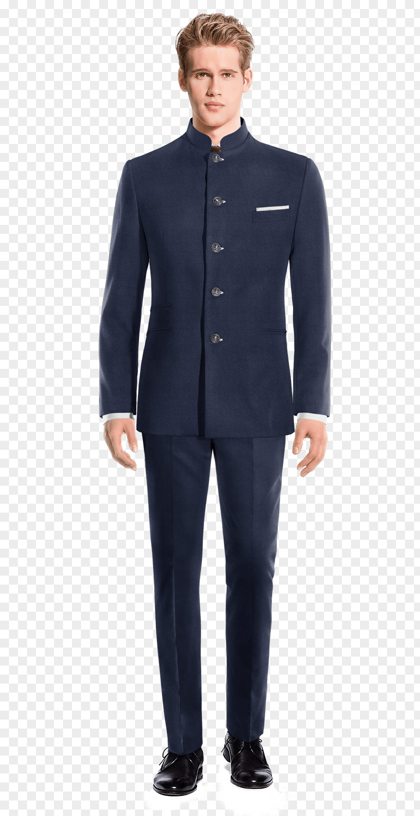 Suit Corduroy Pants Upturned Collar Sport Coat PNG