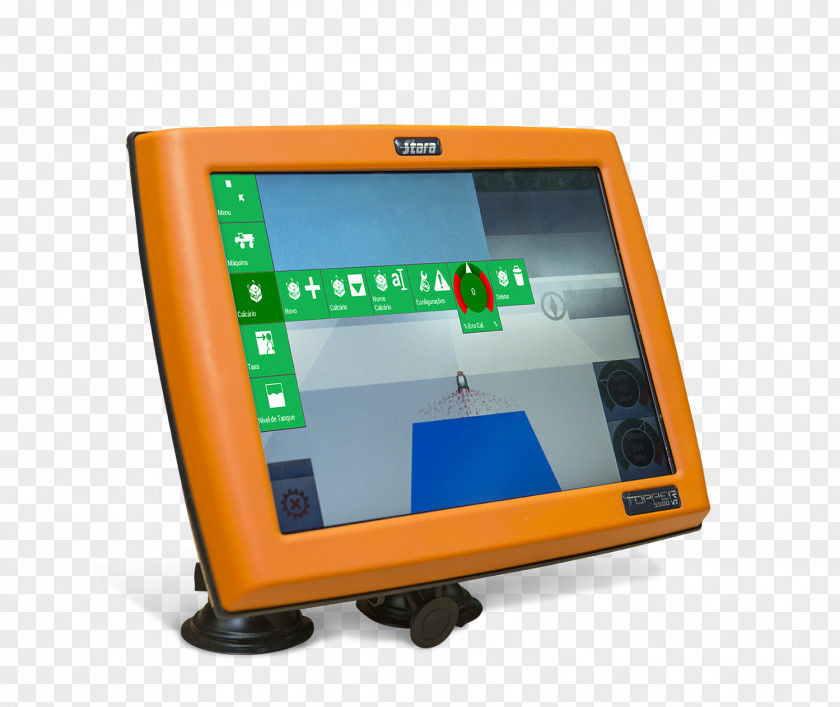 Tractor Precision Agriculture Computer Monitors System Information PNG