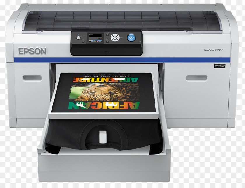 Apparel Printing And Dyeing Direct To Garment Epson Ink Printer PNG