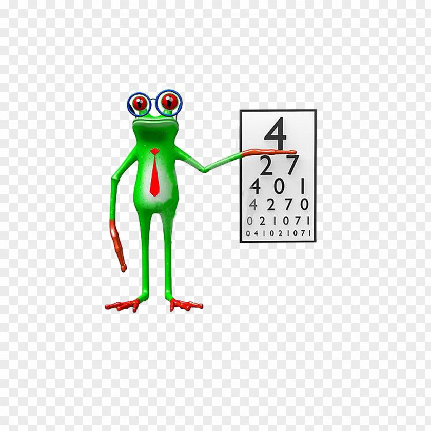 Cartoon Frog Optometry Ophthalmology Glasses Optics PNG