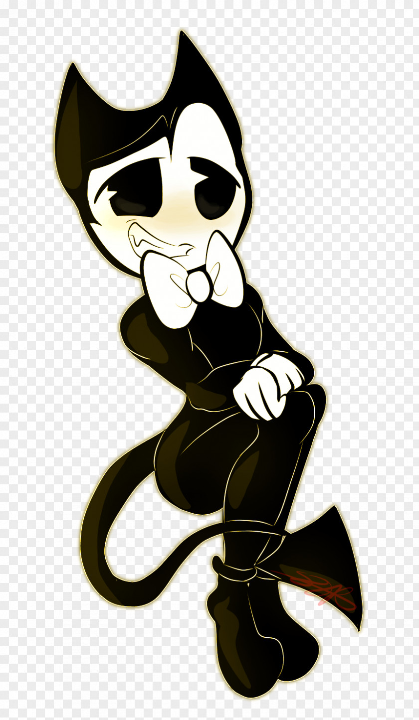 Creepy Bendy And The Ink Machine Drawing DeviantArt Digital Art PNG