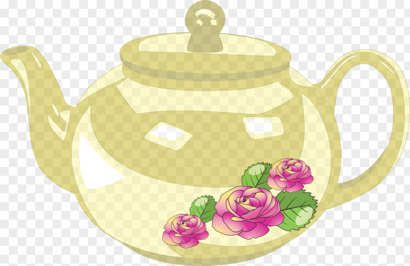 Tea Green Teapot Clip Art PNG
