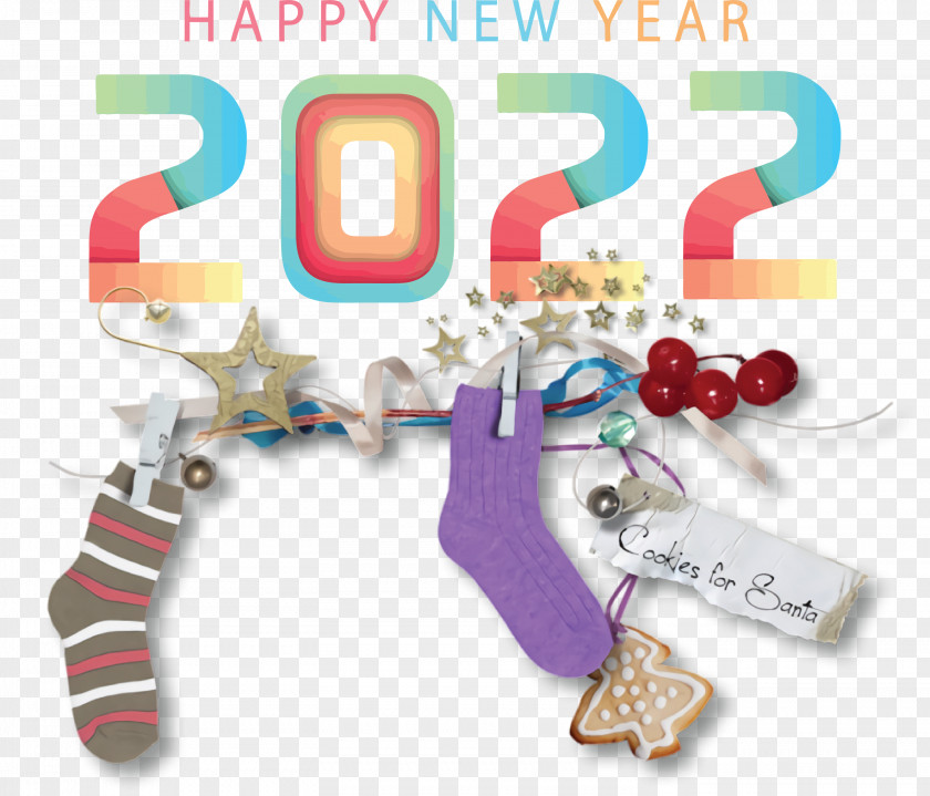 2022 Happy New Year PNG