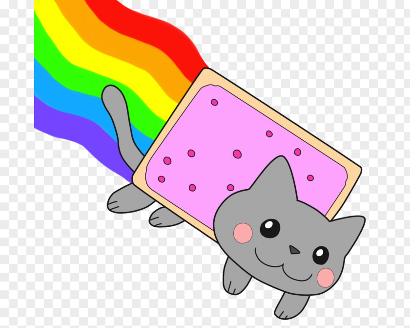 Cat Nyan Drawing PNG