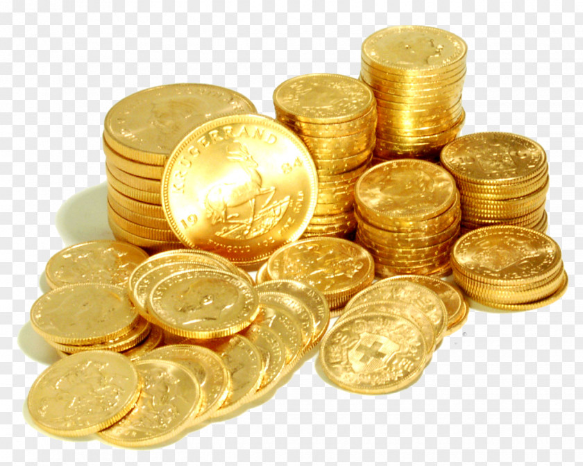 Coin Stack Gold Bullion As An Investment PNG