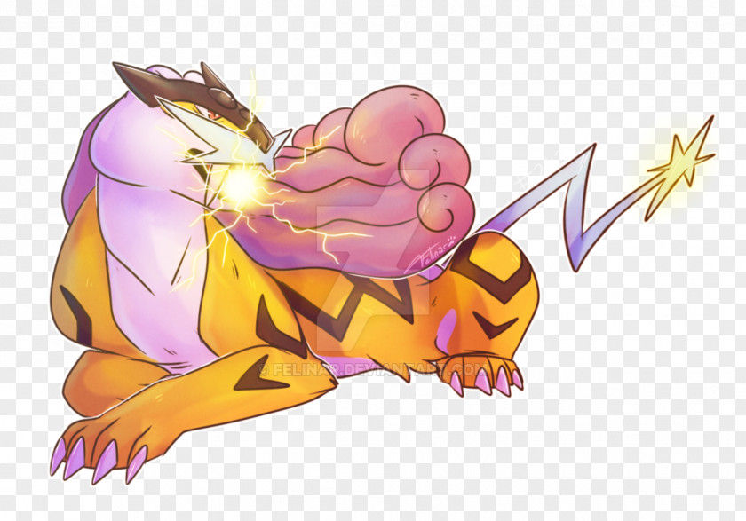 Pokemon Raikou Entei Suicune Fan Art PNG