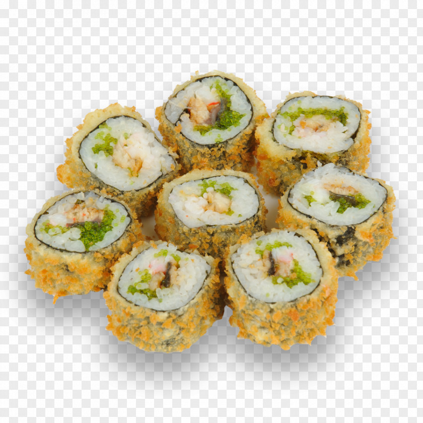 Sushi Roll California Gimbap Makizushi Japanese Cuisine PNG
