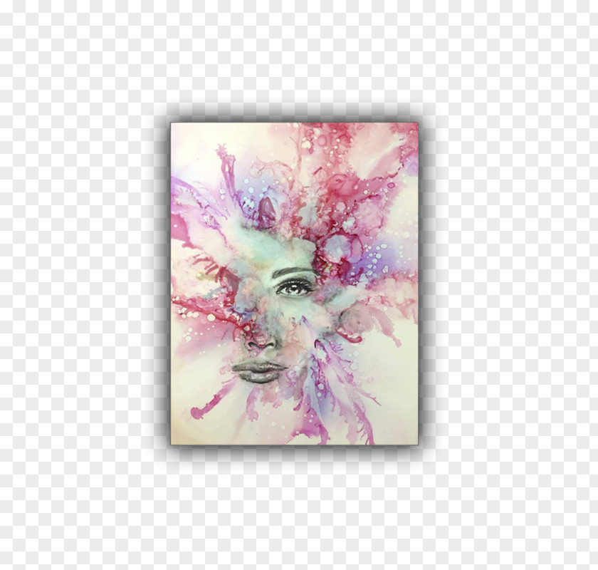 Painting Abstract Art Modern Portrait PNG