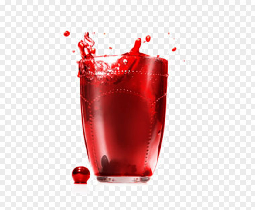 Pomegranate Juice Smoothie Drink PNG