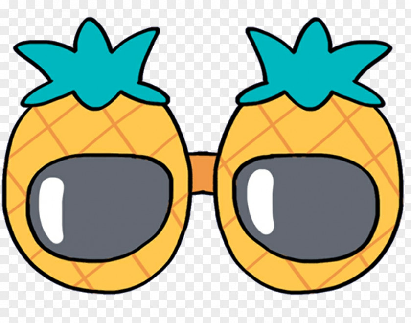 Sunglasses Goggles Kawaii Clip Art PNG