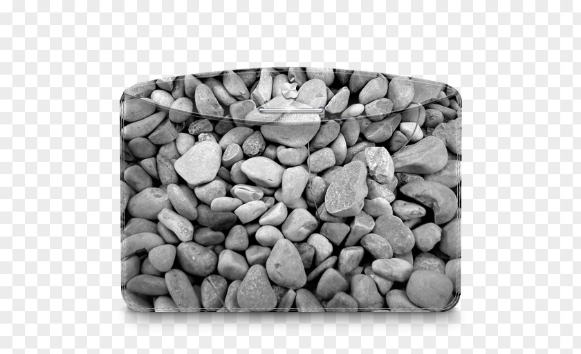 Folder Nature Stones Monochrome Photography Material Rock Pebble PNG