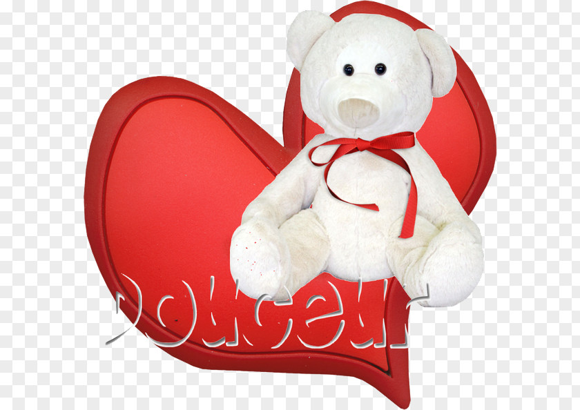 Love Red Background Bear Gift Valentines Day Stuffed Toy PNG