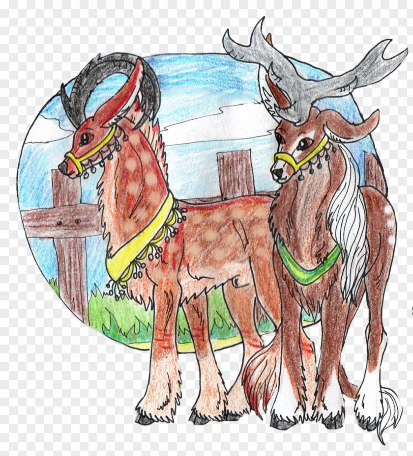 Reindeer Pack Animal Donkey Camel PNG