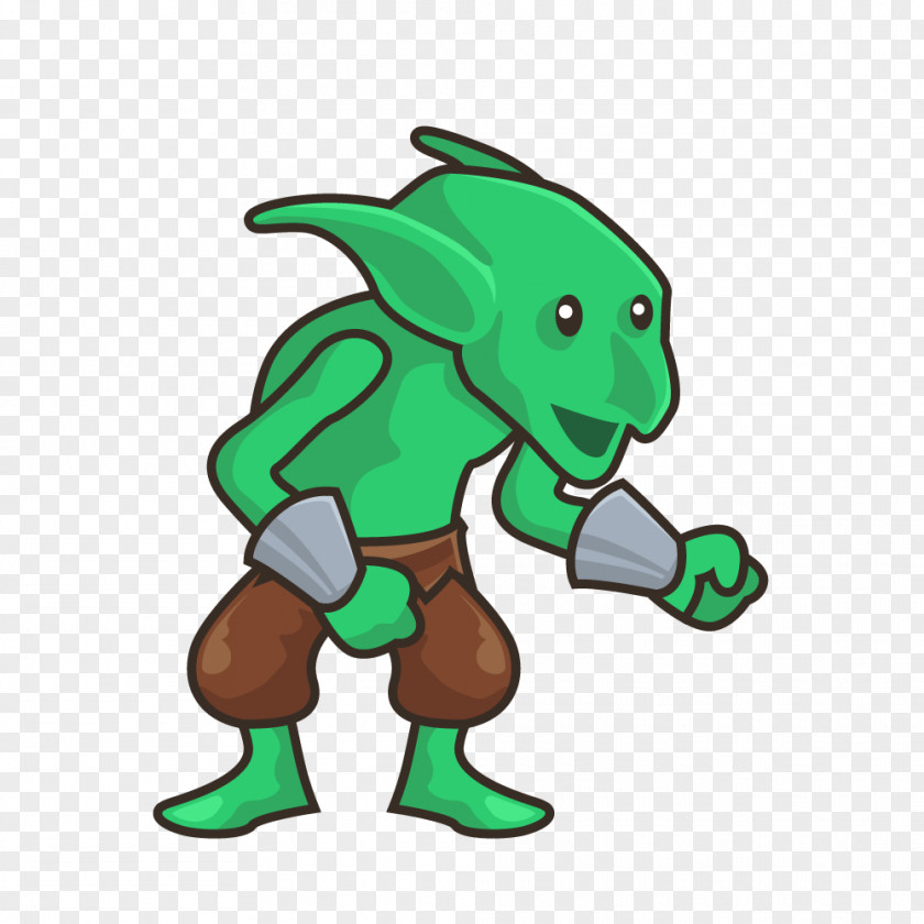 Sprite Green Goblin Clip Art PNG