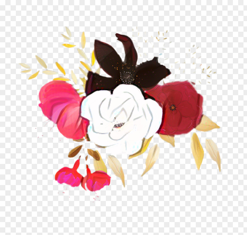 Animation Plant Floral Wedding Invitation Background PNG