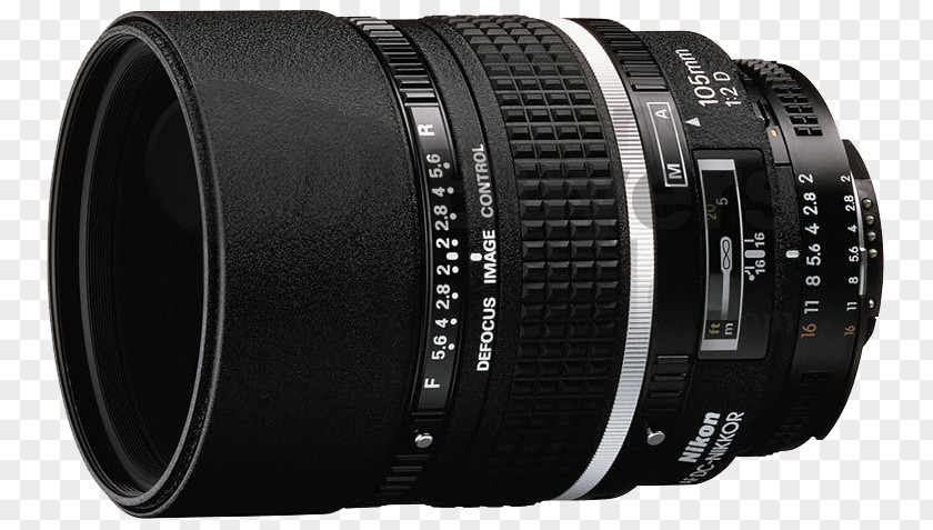 Camera Lens Nikon AF-S VR 105mm F/2.8G IF-ED AF Nikkor 50 Mm F/1.8D Telephoto 135mm F/2.0 PNG