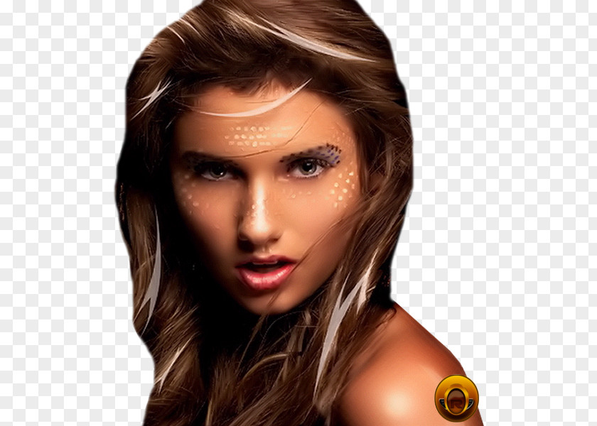 Hair Brown Coloring Black PNG