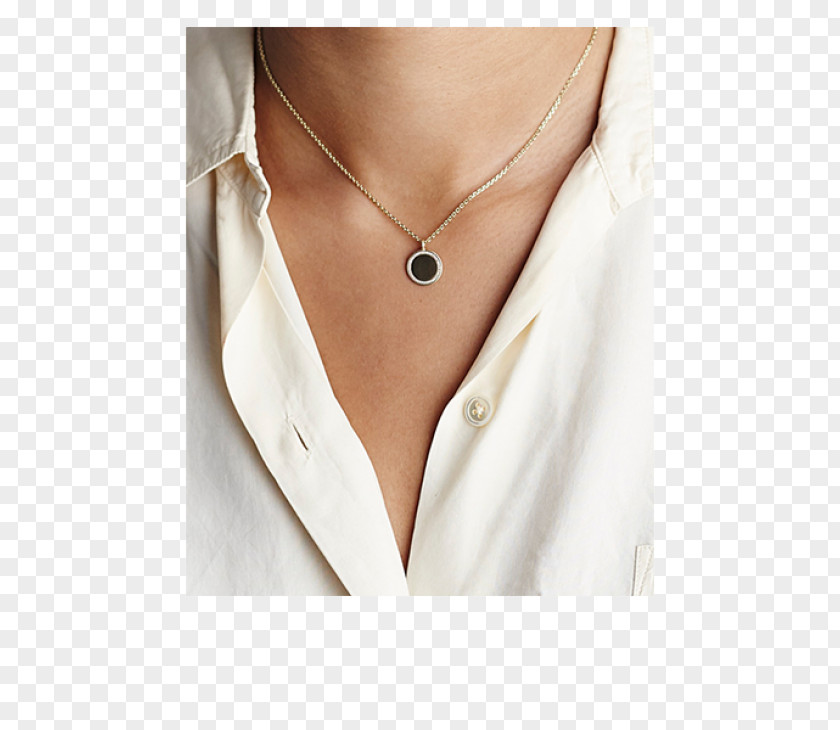 Necklace Beige Onyx PNG