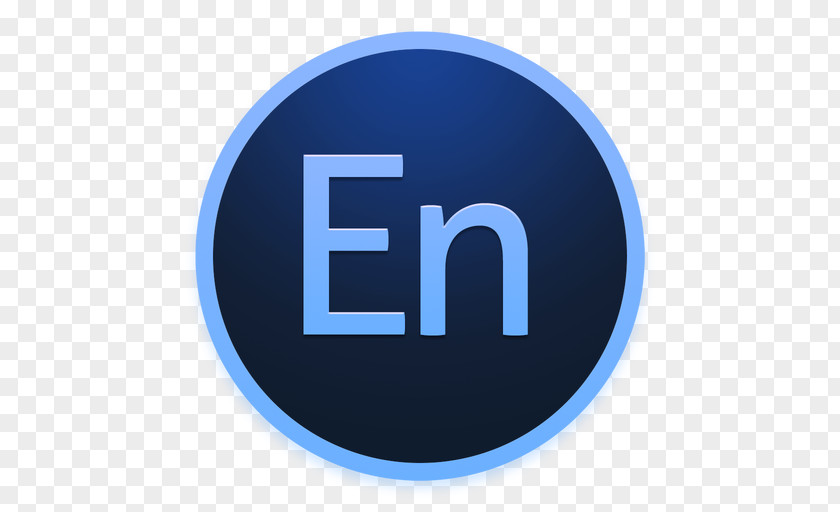 Adobe Encore Blue Text Brand Trademark PNG