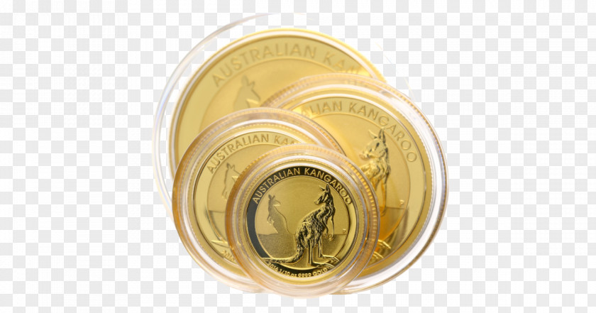 Gold Perth Mint Australian Nugget Coin PNG
