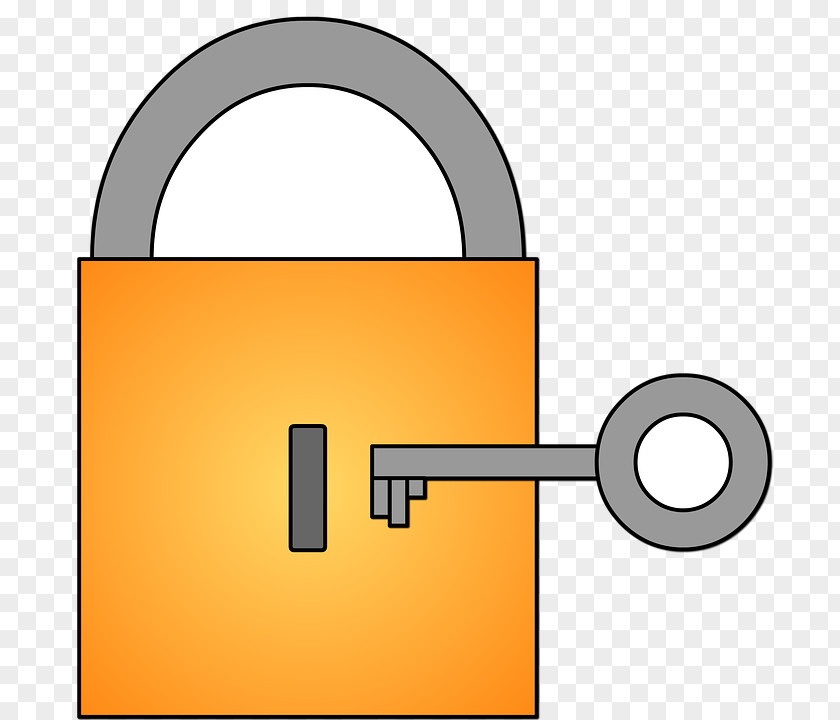 Padlock Key Seal PNG