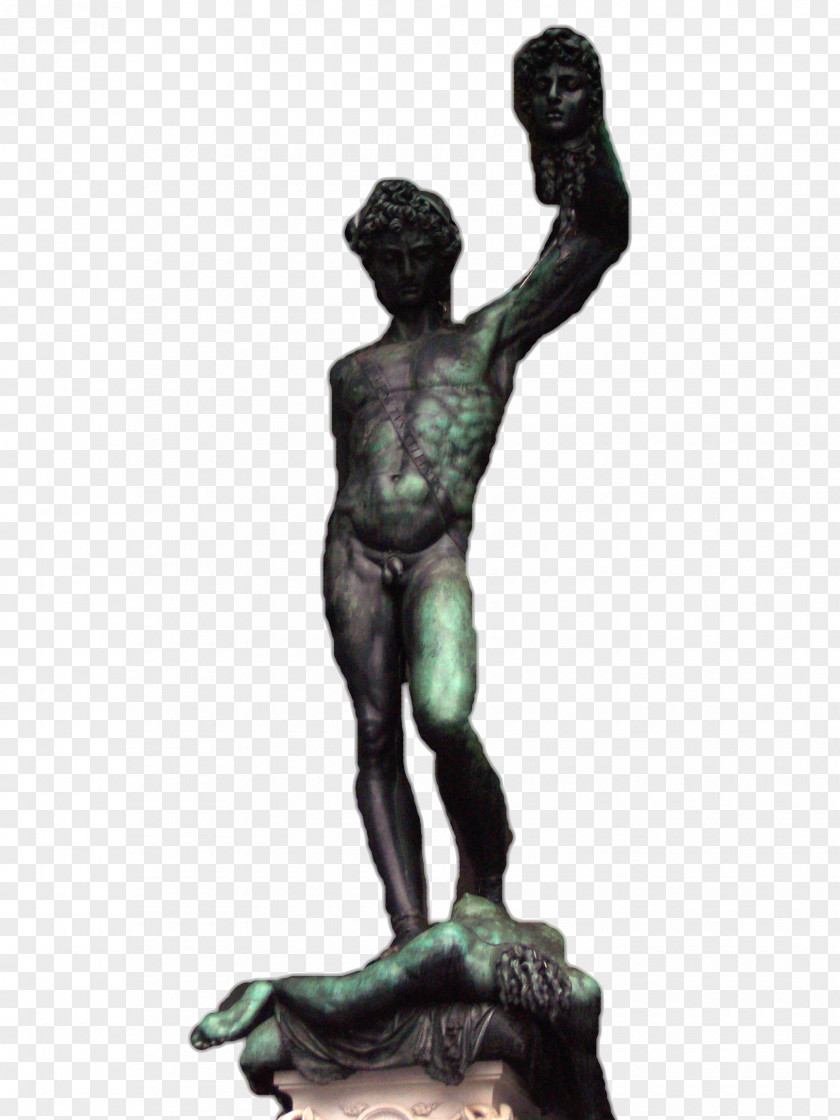 Perseus With The Head Of Medusa Loggia Dei Lanzi Palazzo Vecchio PNG