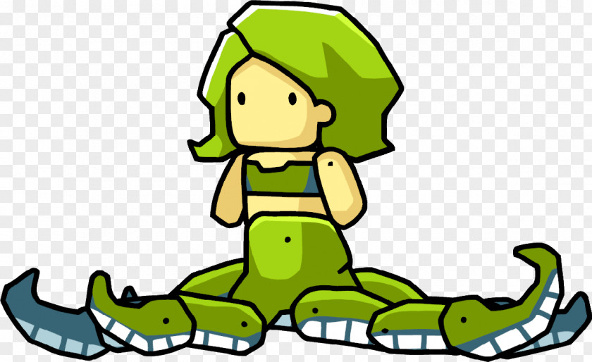 Squid Scribblenauts Unlimited Super Remix Baba Yaga PNG