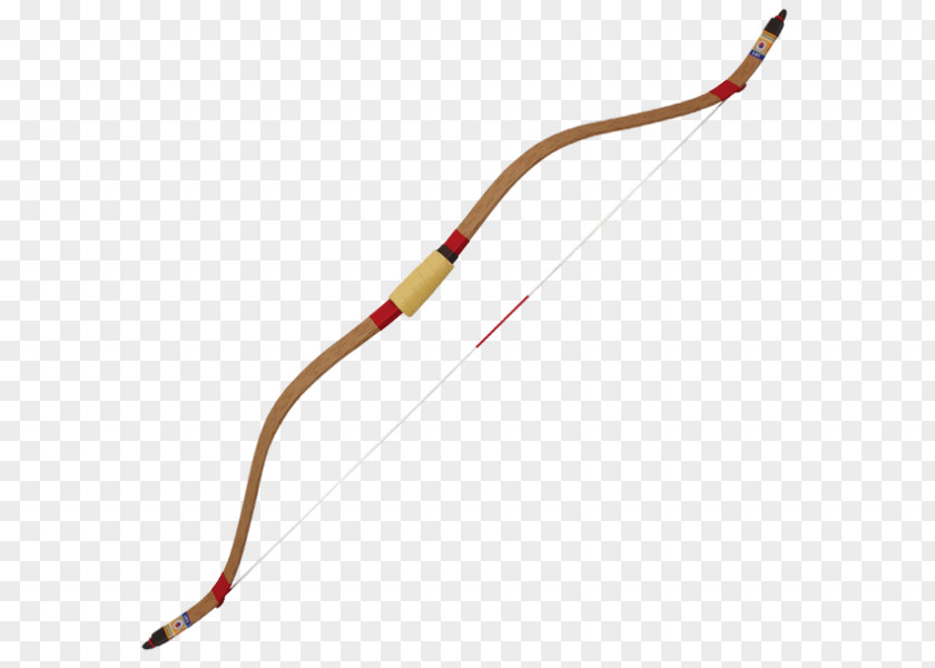 Bow And Arrow Weapon Wood Longbow PNG