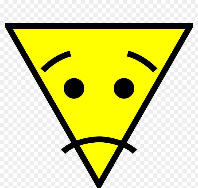 Emotion Face Pictures Triangle Smiley Clip Art PNG
