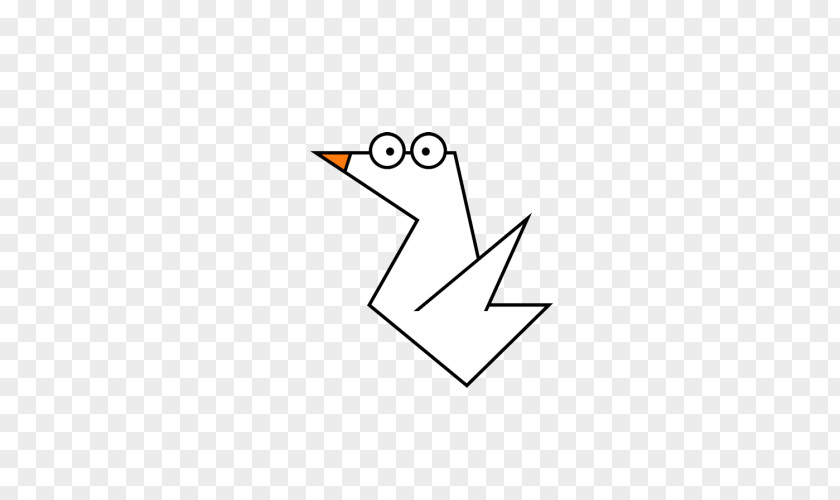 Geometric Swan Picture Material Joke PNG