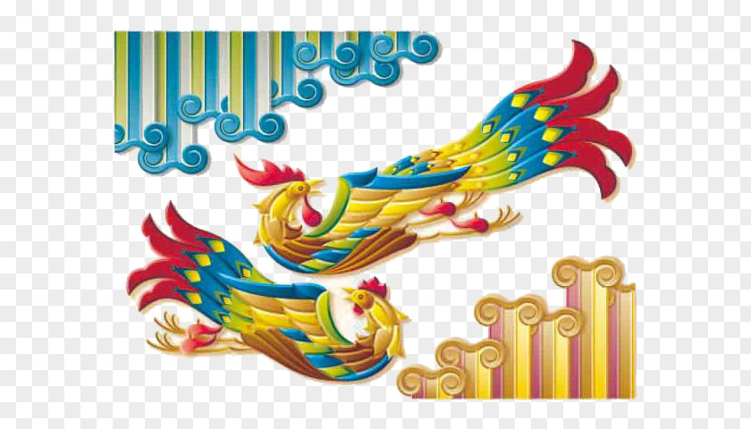 Phoenix Creative Cartoon Pictures Color PNG