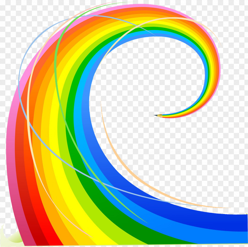 Rainbow Circle PNG
