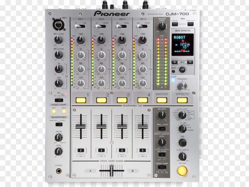 Djm600 Audio Mixers DJ Mixer Pioneer DJM-700 Disc Jockey PNG
