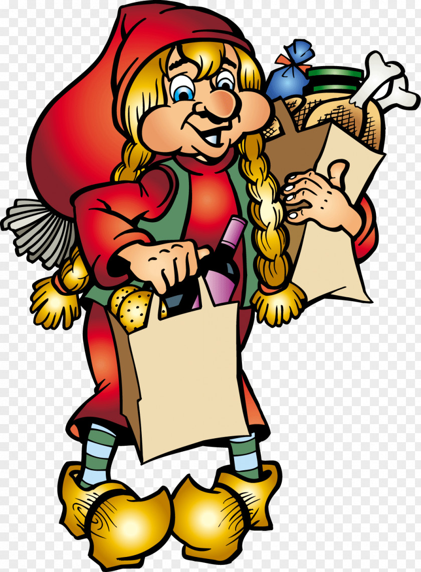 Festive Atmosphere Baba Yaga Clip Art PNG