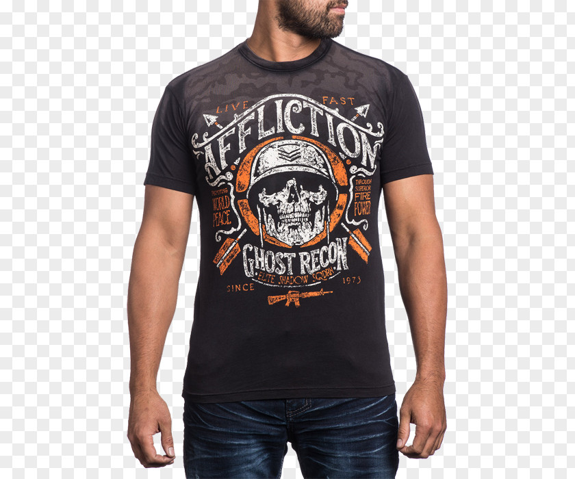 T-shirt Affliction Clothing Hoodie PNG