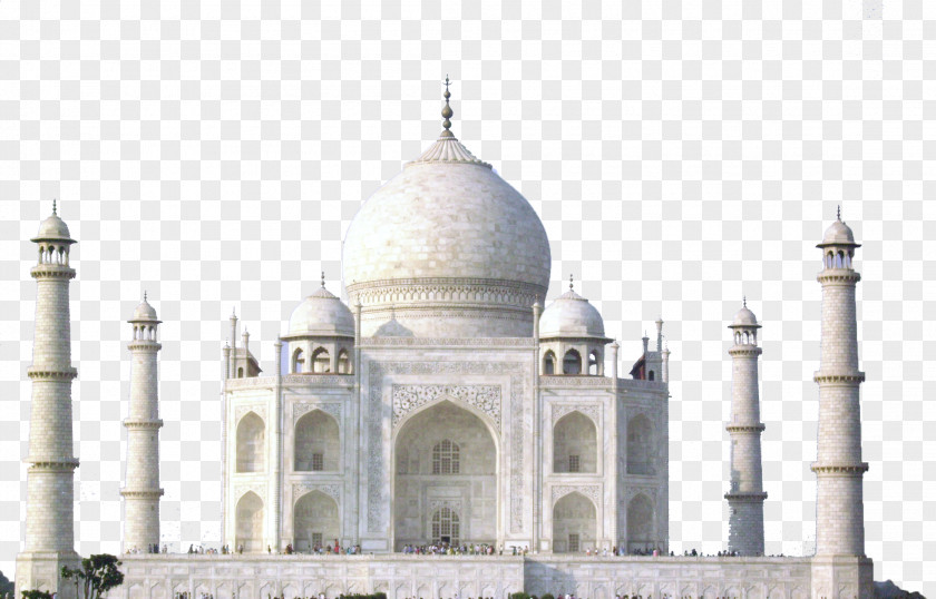 Taj Mahal Agra Fort Delhi Golden Triangle New7Wonders Of The World PNG