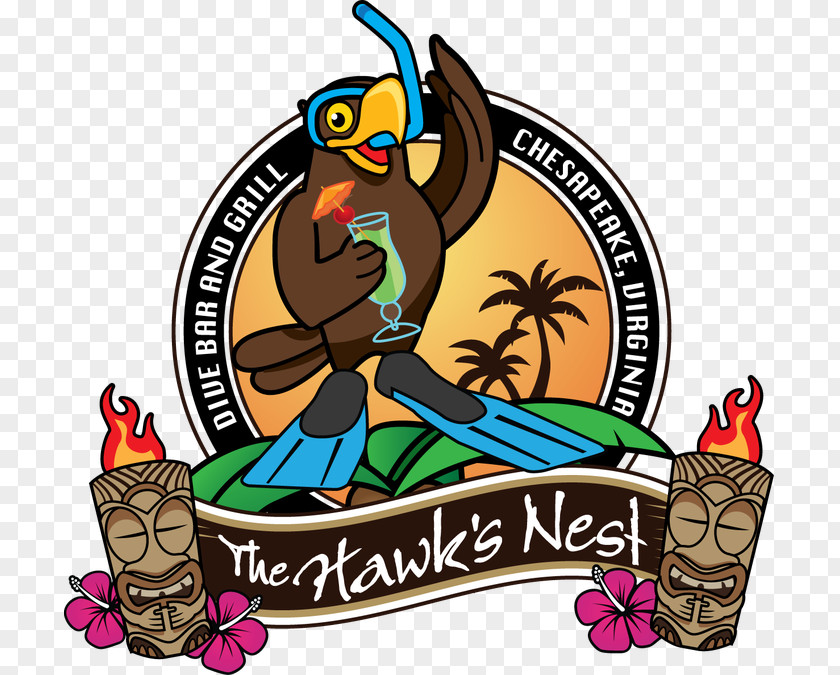 Design Logo Tiki Bar Clip Art PNG