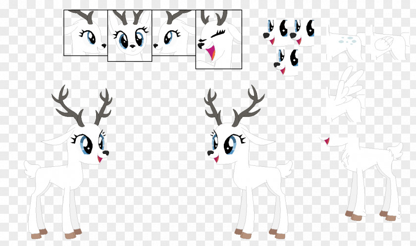 Reindeer Antler Pony Moose PNG